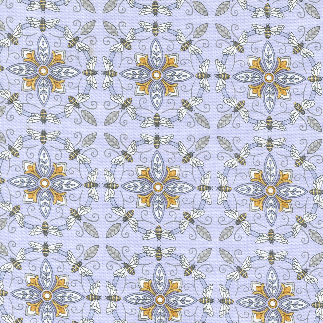 Honey and Lavender - 56081-18 - 100% Cotton Fabric from Moda Fabrics